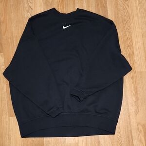 Nike Oversized Black Sweatshirt